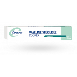 Vaseline stérilisée Cooper - Pommade 20 g
