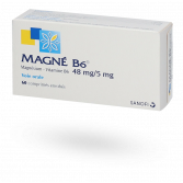 Magné B6 48 mg/5 mg 60 comprimés