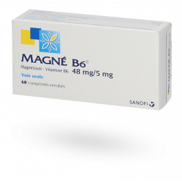 Magné B6 48 mg/5 mg 60 comprimés