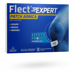 Flect'Expert patch Arnica effet froid 10 x 14 cm - 5 patchs