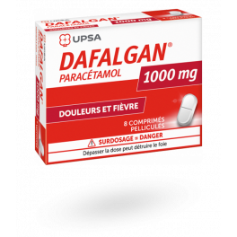 Dafalgan 1000 mg Upsa 8 comprimés