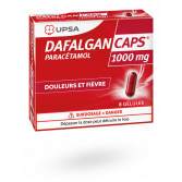 DafalganCaps 1000 mg UPSA 8 gélules