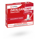 DafalganTabs 1000 mg UPSA 8 comprimés