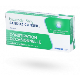 Bisacodyl 5 mg Sandoz conseil 30 comprimés