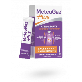 Meteogaz Plus anti ballonnements 12 sticks