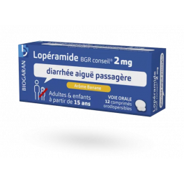 Lopéramide 2 mg Biogaran conseil 12 comprimés orodispersibles