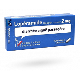 Lopéramide 2 mg Biogaran conseil 12 gélules