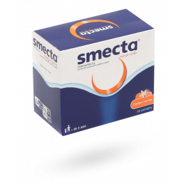 Smecta orange vanille 3 g sachets poudre solution buvable