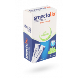 Smectalia 3 g prêt à l'emploi 12 sticks citron menthe