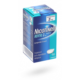 Nicotinell 2 mg nicotine menthe comprimés à sucer