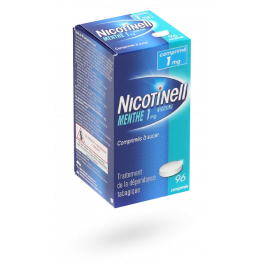 Nicotinell 1 mg menthe 96 comprimés à sucer