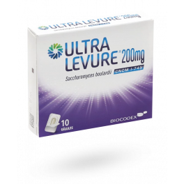 Ultra Levure 200 mg antidiarrhéique 10 gélules