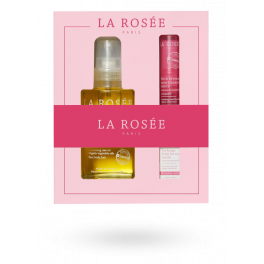 Coffret La Rosée Noël 2024 - Huile de soin, stick lèvres + recharge offerte
