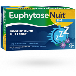 Euphytose nuit 1 mg 30 comprimés 