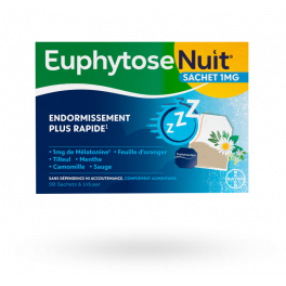 Euphytose Nuit sachet 1 mg 20 infusions