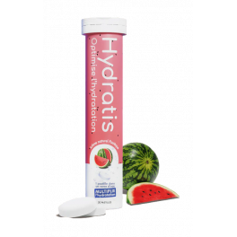 Hydratis pastèque 20 pastilles effervescentes