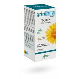 GrinTuss sirop adultes sirop toux sèche et grasse 128 g