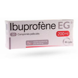 Ibuprofène 200 mg EG 30 comprimés