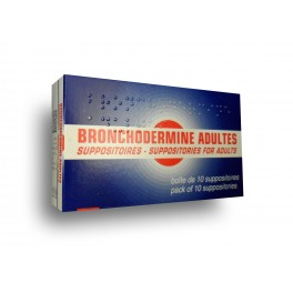 Bronchodermine adulte - 10 suppositoires 