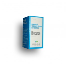 Lehning biocarde - Nervosité troubles du sommeil