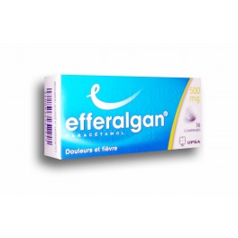 Efferalgan 500 mg - Upsa - 16 comprimés