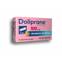 Doliprane 100 mg paracétamol - Suppositoire