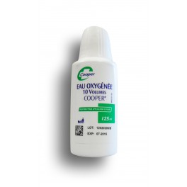 Eau oxygénée Cooper - Flacon de 125 ml