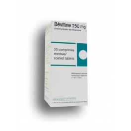 Bévitine 250 mg - 20 comprimés