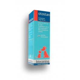 Biocanina Otostan chiens et chats - Traitement auriculaire