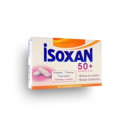 Isoxan 50+ Forme & Vitalité - Boite de 20 comprimés