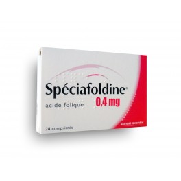Spéciafoldine 0,4 mg - Acide folique